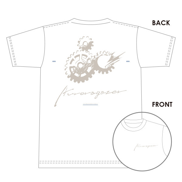 Auroragazer Tシャツ（WHITE）