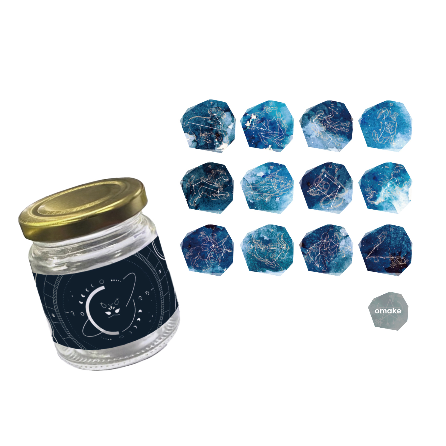 Visit the Stars 星座フレークシールSET | 伊東歌詞太郎OFFICIAL