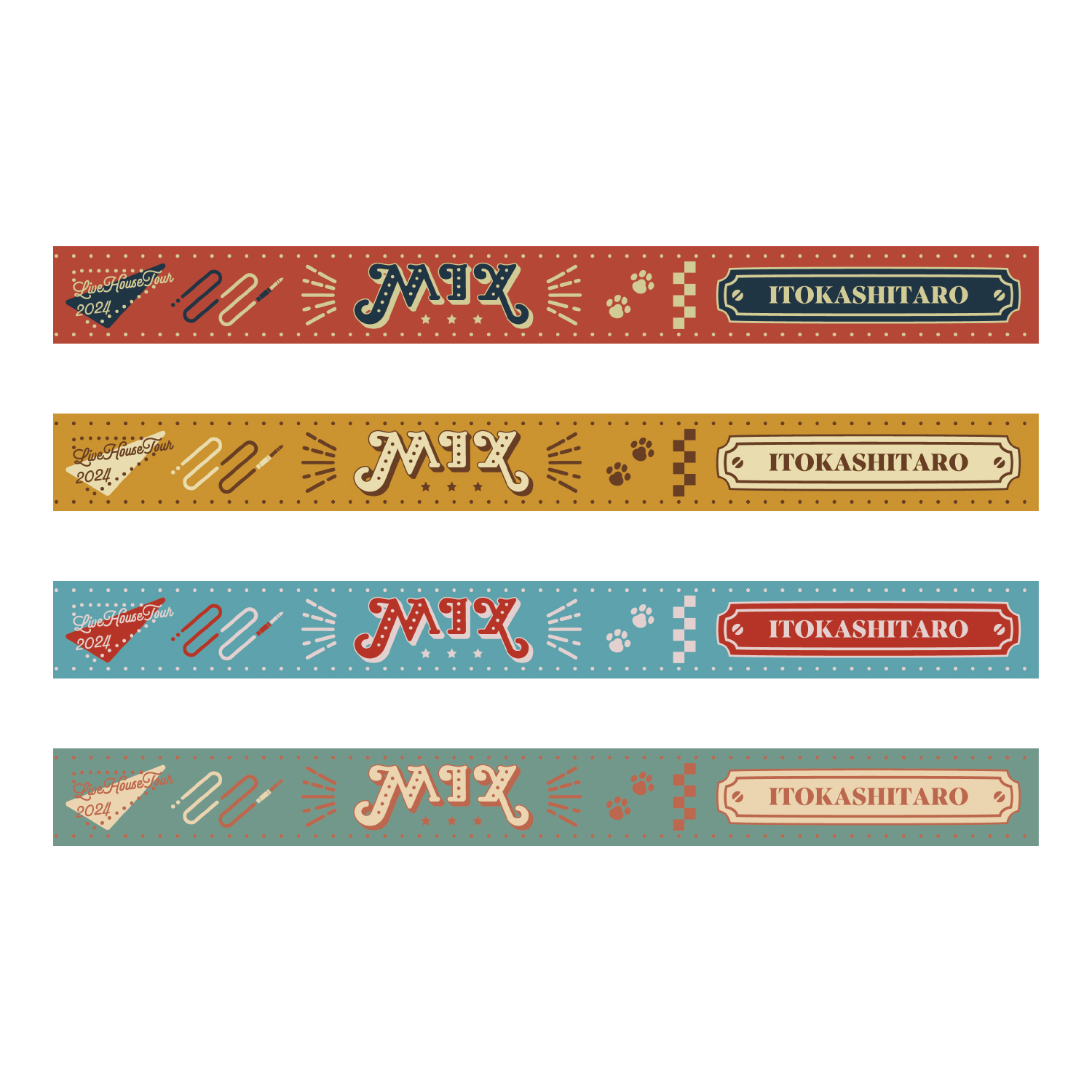 MIX ラバーバンド | 伊東歌詞太郎OFFICIAL FANCLUB「Home Town」