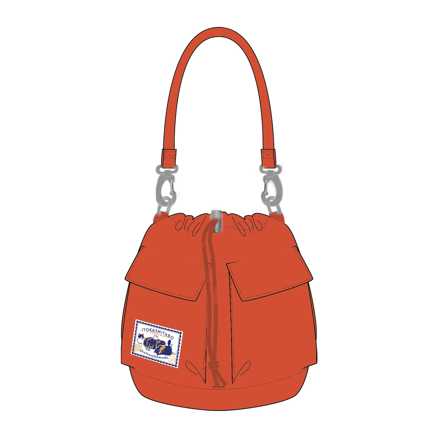 chottosokomade 2wayドローストリングバッグ