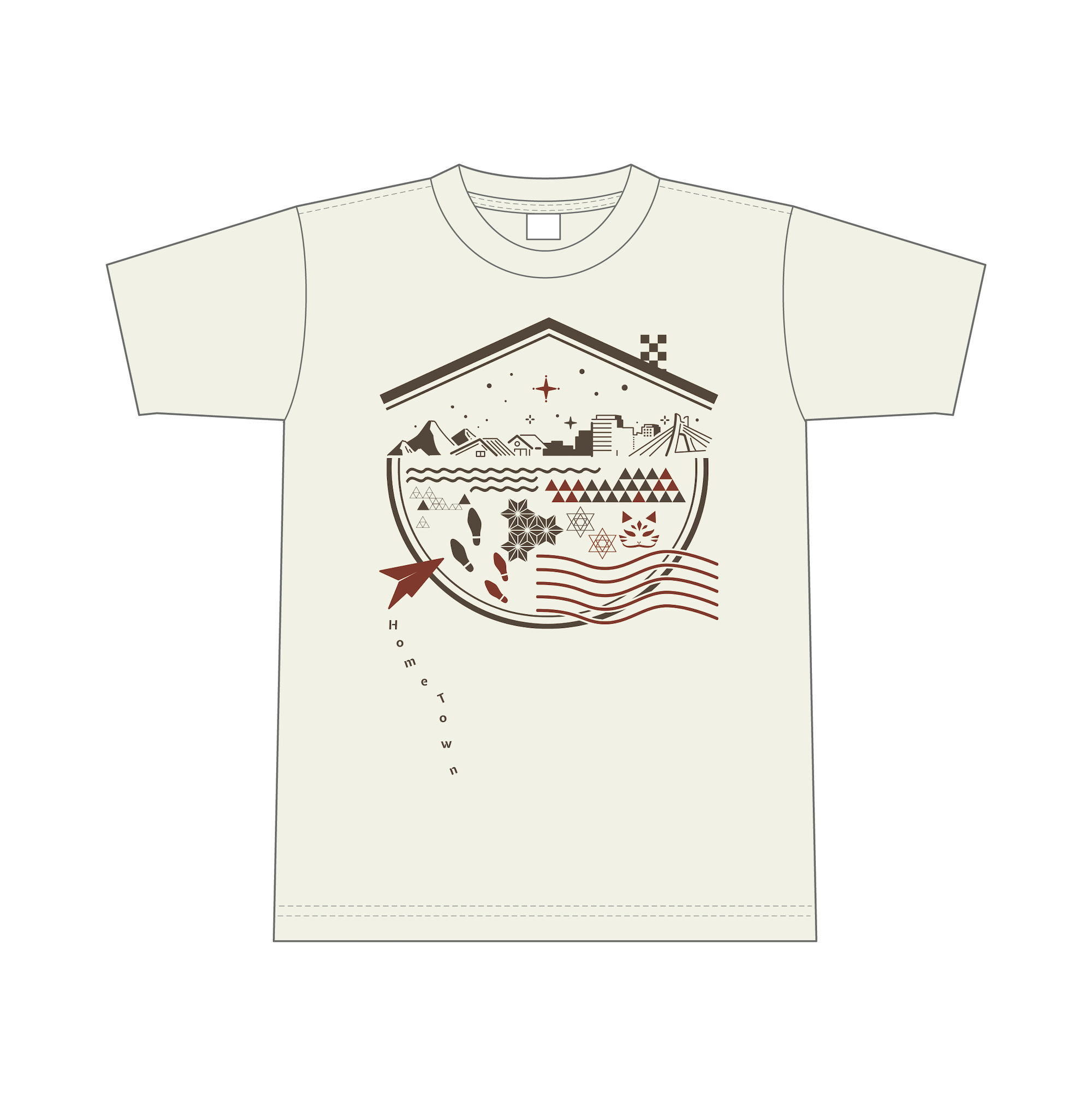 【Home Town会員限定】君住む街へ　Tシャツ　～Home Town ver～（予約販売商品）